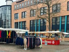 Ende Januar ist wieder Krämermarkt vor dem Rathaus 